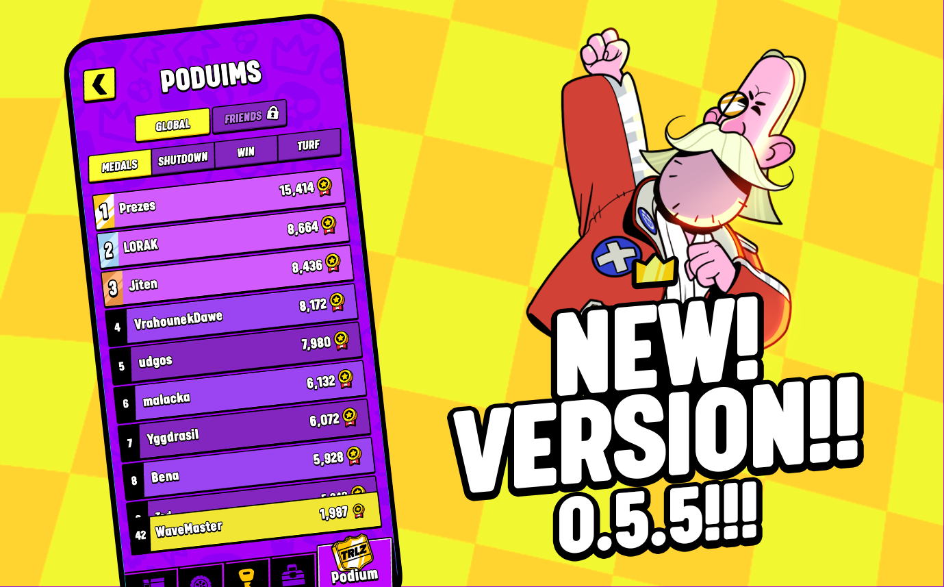 New version is now live 0.5.5